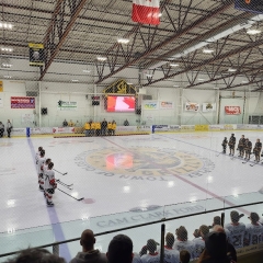 "Oh Canada" at the Olds Grizzlies game on January 19, 2023